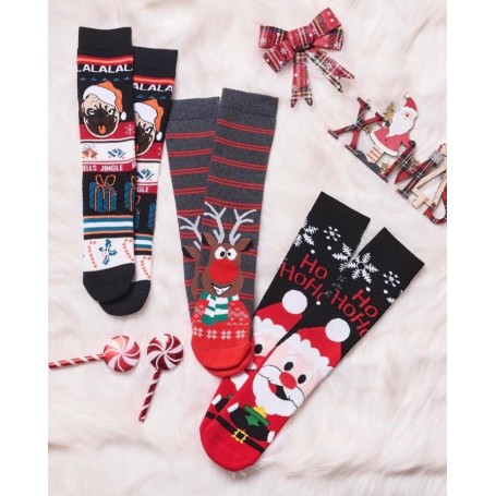 Χριστουγεννιάτικες Unisex Κάλτσες Santa's Call