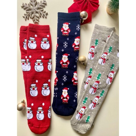 Χριστουγεννιάτικες Unisex Κάλτσες Little Santa