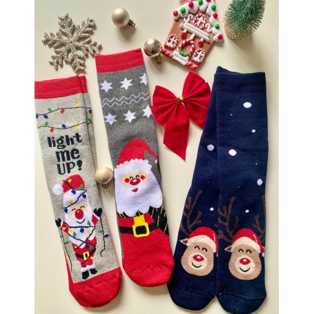 Χριστουγεννιάτικες Unisex Κάλτσες Santa's Reindeer