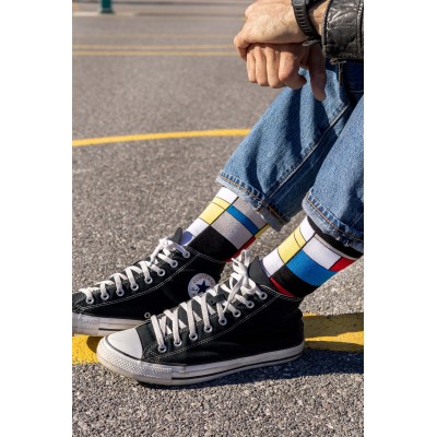 Unisex Socks Geometric